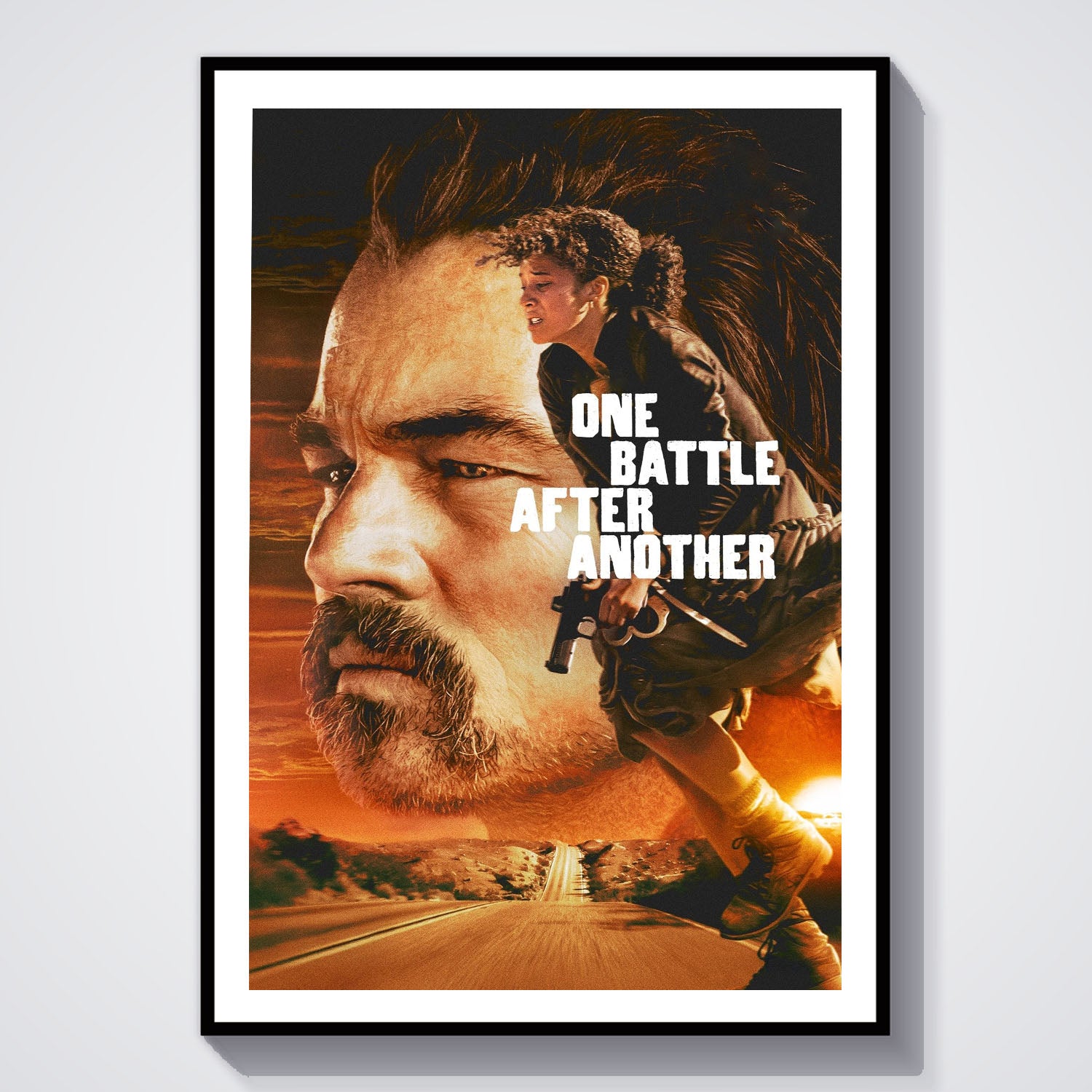 Flex Designs Poster One Battle After Another 8 x 10" Home Goods - Movie 2025 Movie Poster