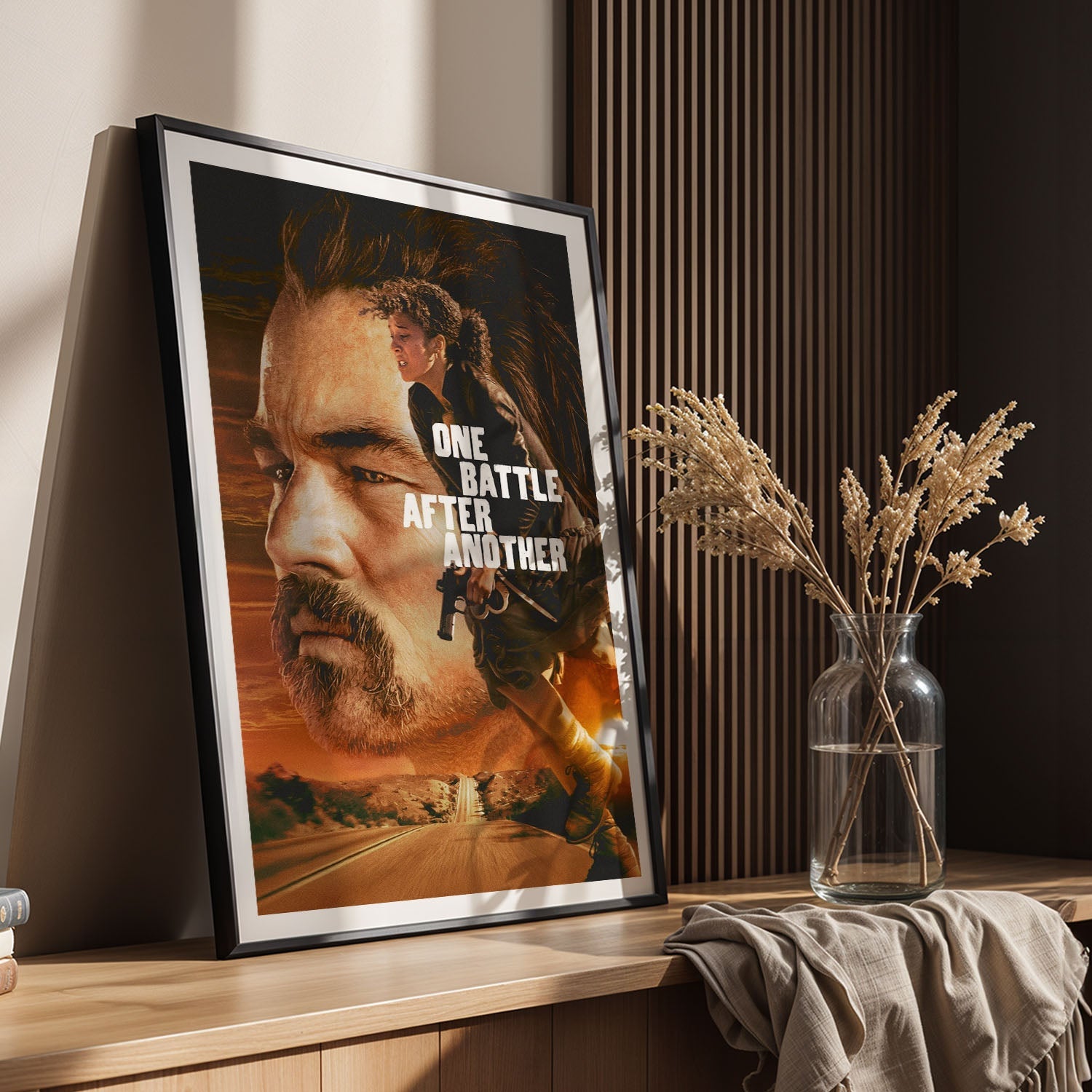 Flex Designs Poster One Battle After Another 8 x 10" Home Goods - Movie 2025 Movie Poster