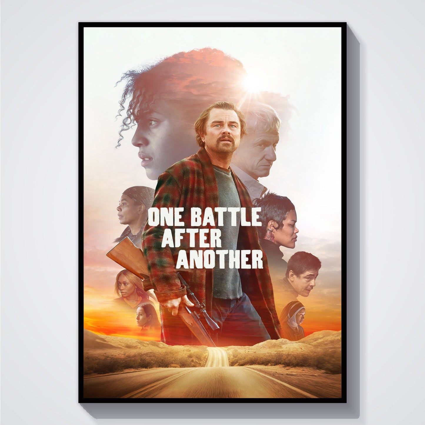 Flex Designs Poster One Battle After Another Cinematic 5 x 7" Home Goods - Movie 2025 Movie Poster
