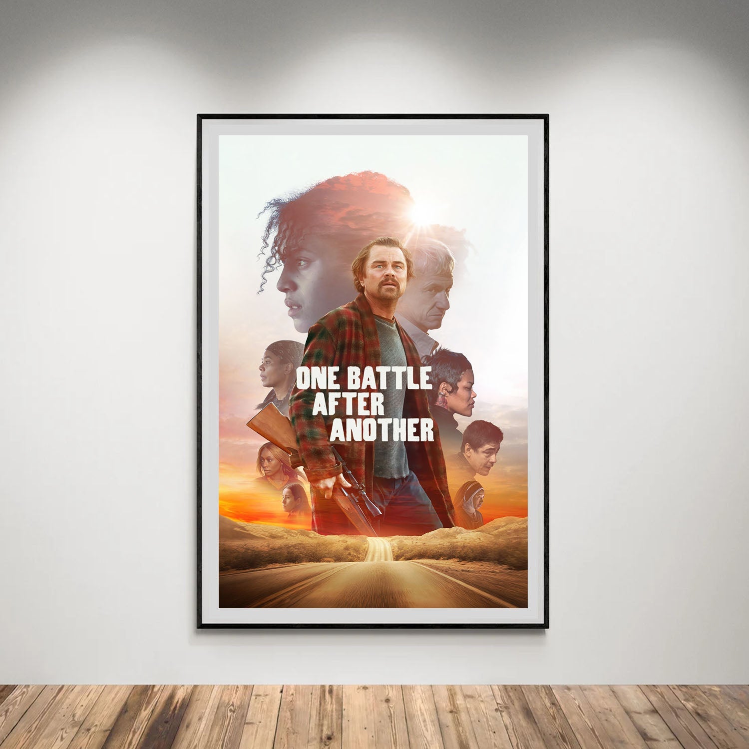 Flex Designs Poster One Battle After Another Cinematic 5 x 7" Home Goods - Movie 2025 Movie Poster
