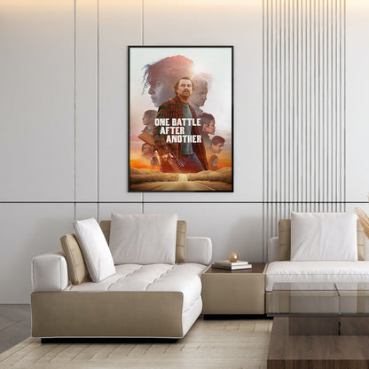Flex Designs Poster One Battle After Another Cinematic 5 x 7" Home Goods - Movie 2025 Movie Poster