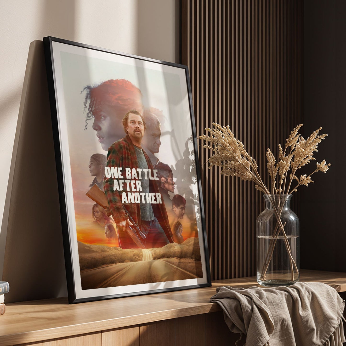 Flex Designs Poster One Battle After Another Cinematic 8 x 10" Home Goods - Movie 2025 Movie Poster