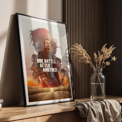 Flex Designs Poster One Battle After Another Cinematic 8 x 10" Home Goods - Movie 2025 Movie Poster
