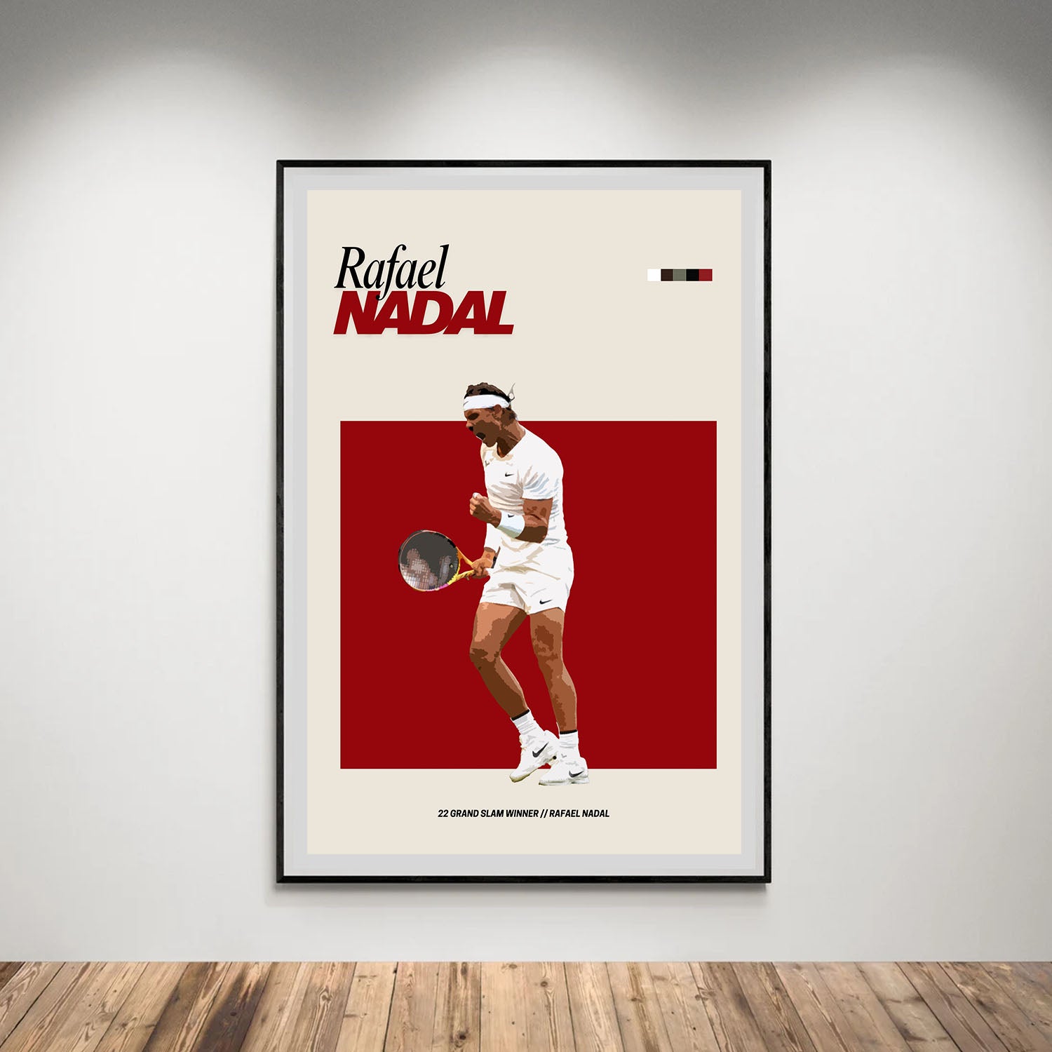 Flex Designs Poster Rafael Nadal FlexM 8 x 10" Home Goods - Sports  Poster