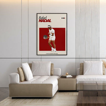 Flex Designs Poster Rafael Nadal FlexM 5 x 7" Home Goods - Sports  Poster
