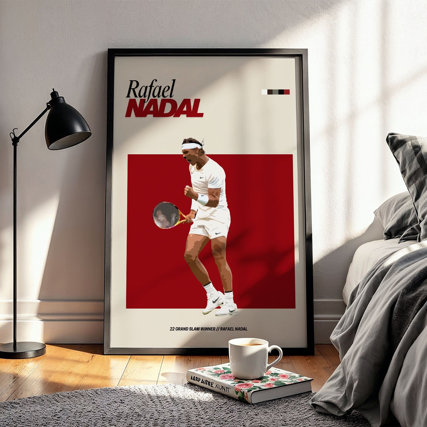 Flex Designs Poster Rafael Nadal FlexM 5 x 7" Home Goods - Sports  Poster