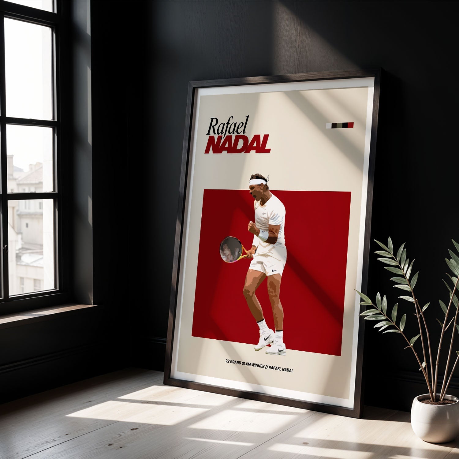 Flex Designs Poster Rafael Nadal FlexM 8 x 10" Home Goods - Sports  Poster