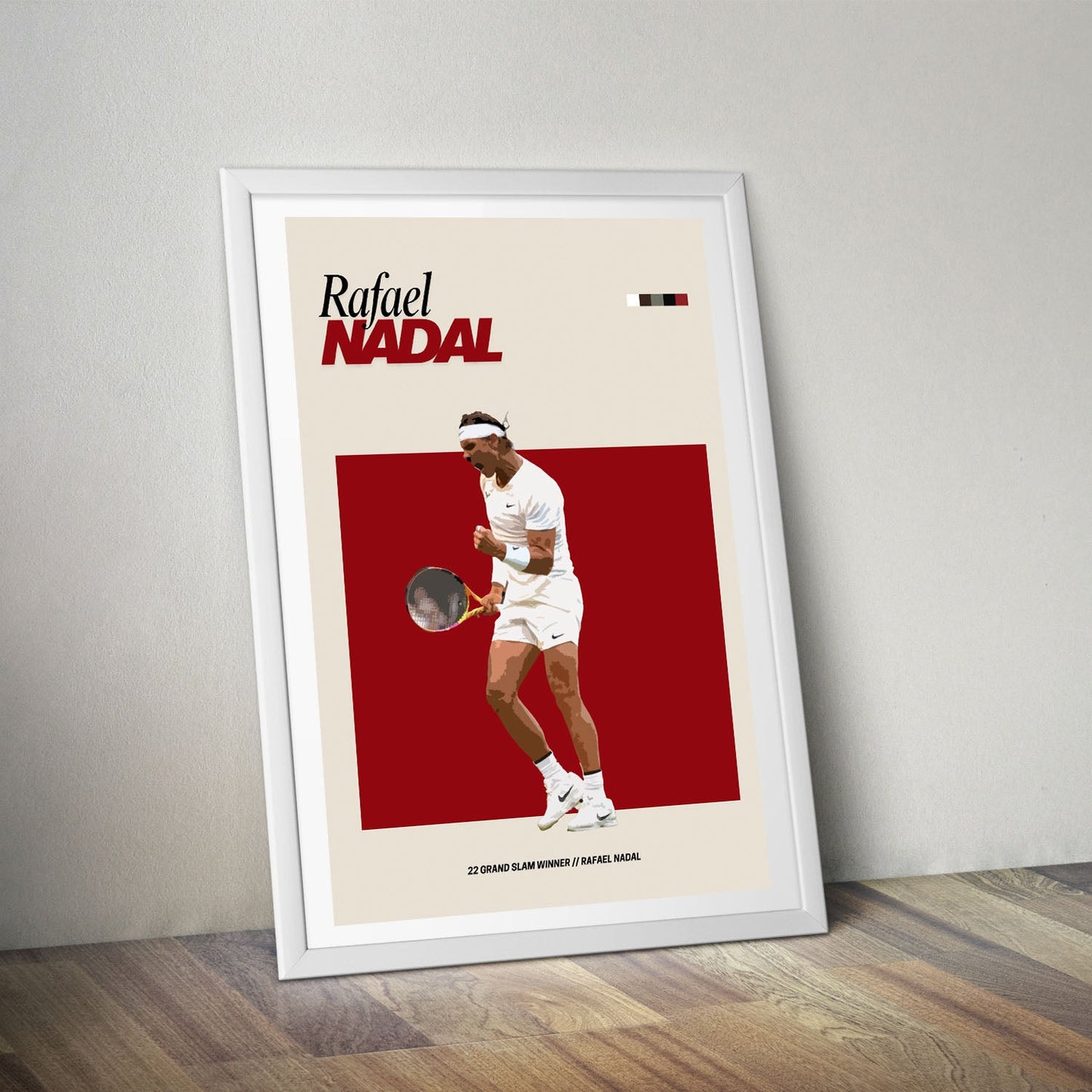 Flex Designs Poster Rafael Nadal FlexM 8 x 10" Home Goods - Sports  Poster