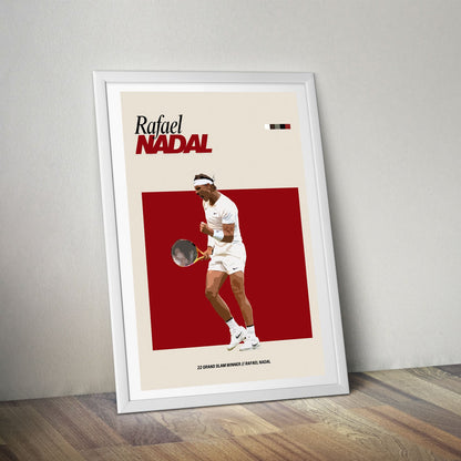 Flex Designs Poster Rafael Nadal FlexM 8 x 10" Home Goods - Sports  Poster
