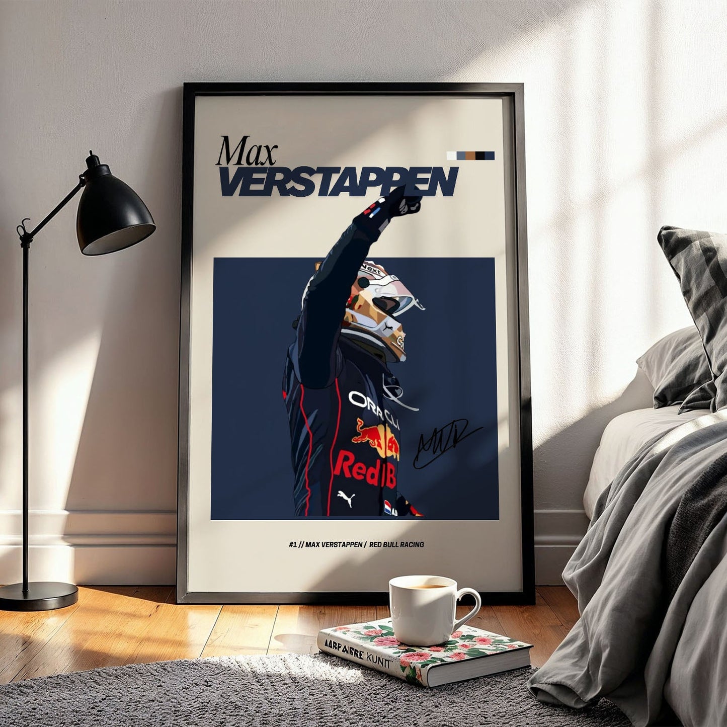 Flex Designs Poster Max Verstappen Red Bull F1 FlexM 5 x 7" Home Goods - Sports  Poster