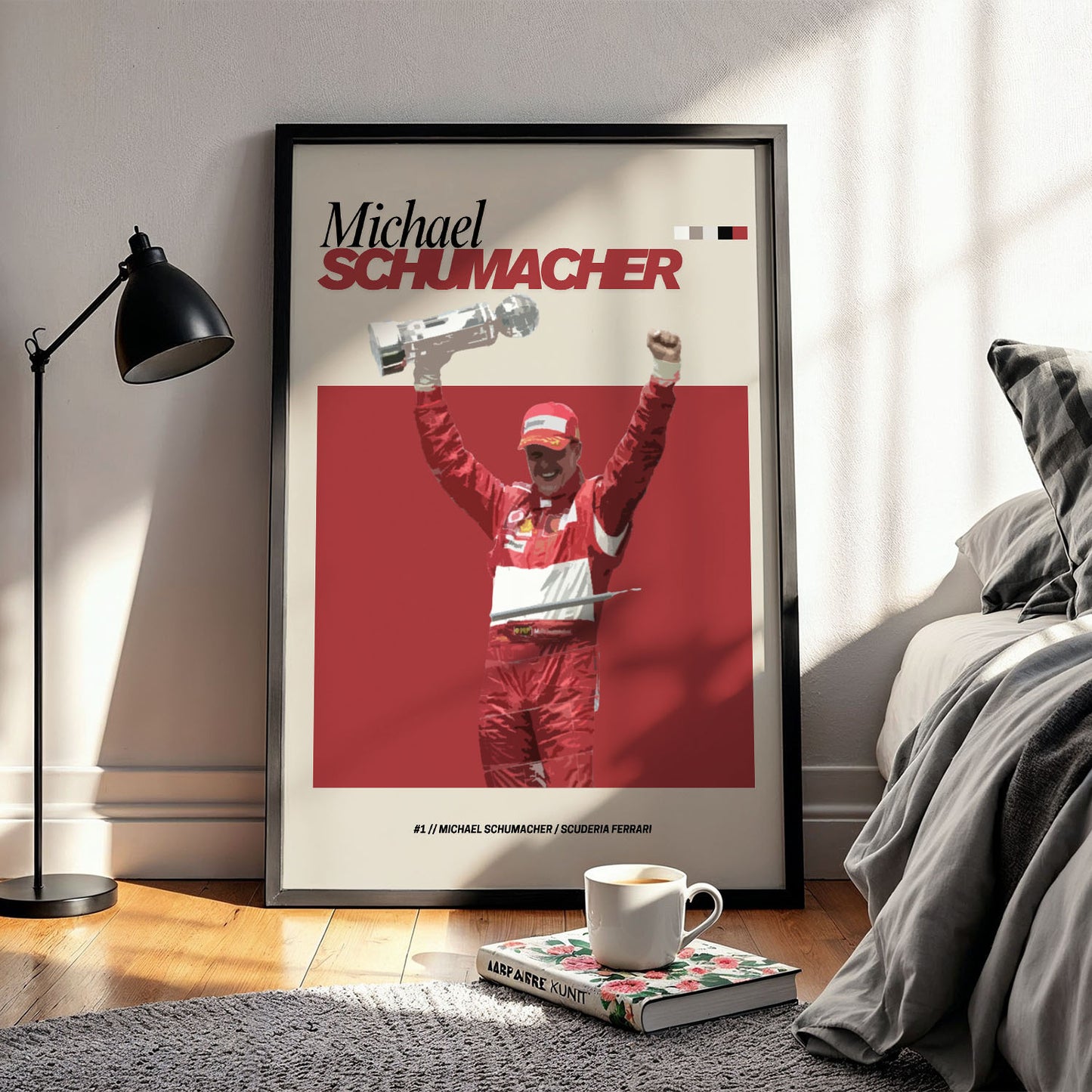 Michael Schumacher Ferrari F1 FlexM Poster