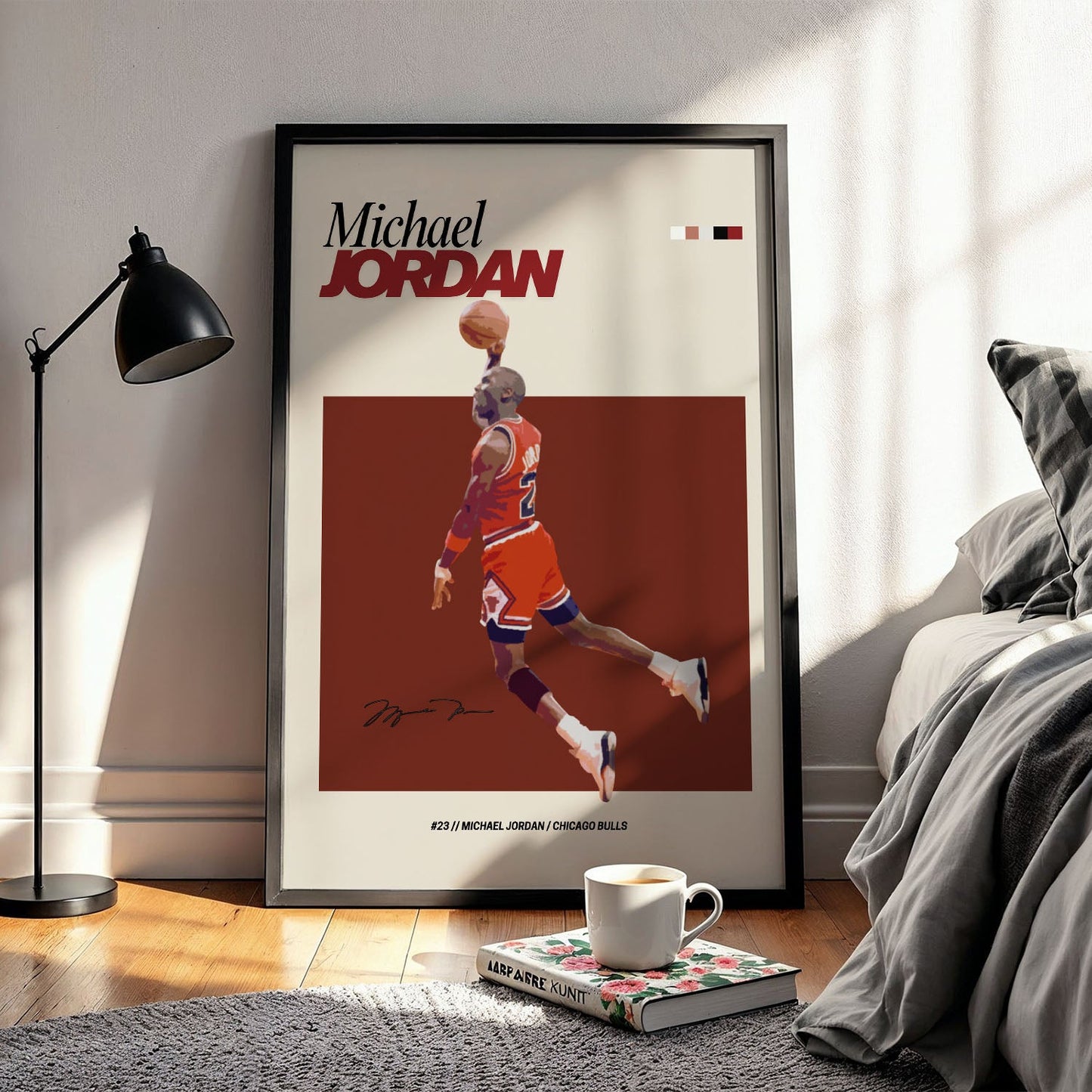 Flex Designs Poster Michael Jordan NBA FlexM 5 x 7" Home Goods - Sports  Poster