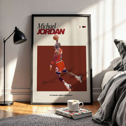 Flex Designs Poster Michael Jordan NBA FlexM 5 x 7" Home Goods - Sports  Poster