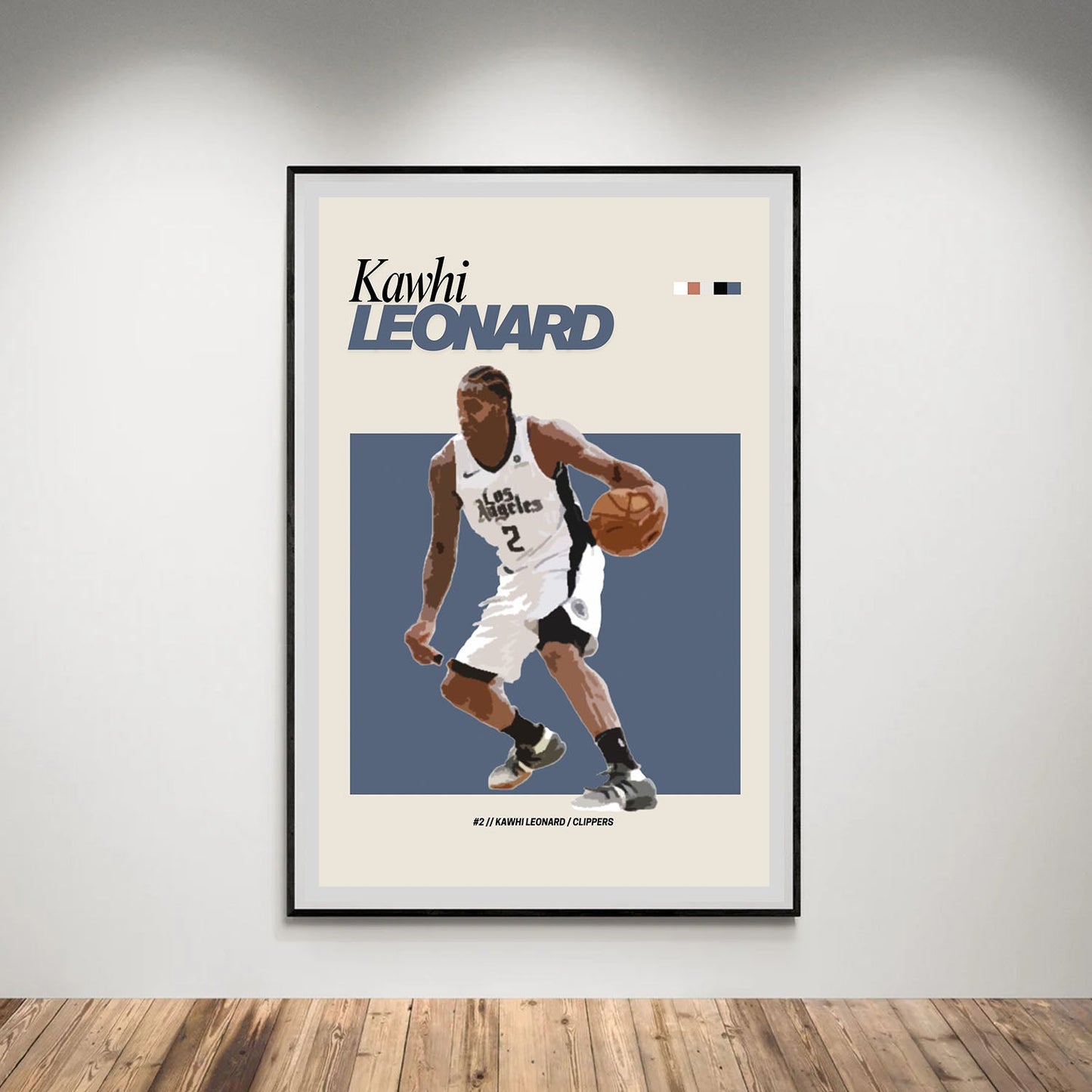 Flex Designs Poster Kawhi Leonard NBA FlexM 8 x 10" Home Goods - Sports  Poster