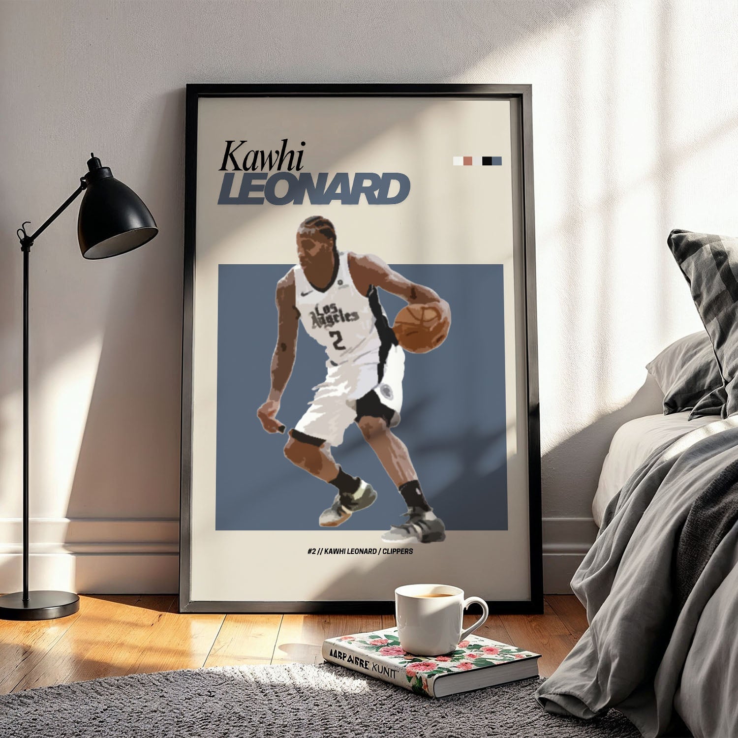 Flex Designs Poster Kawhi Leonard NBA FlexM 5 x 7" Home Goods - Sports  Poster