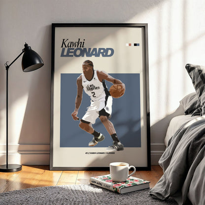 Flex Designs Poster Kawhi Leonard NBA FlexM 5 x 7" Home Goods - Sports  Poster