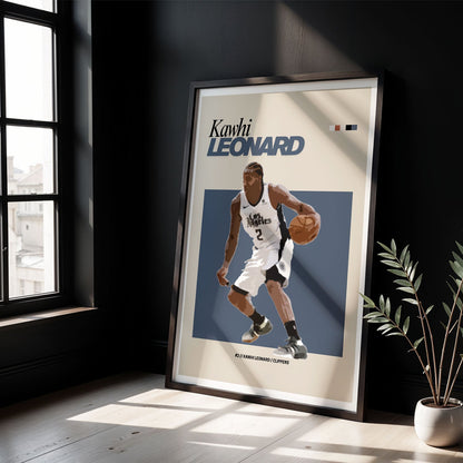 Flex Designs Poster Kawhi Leonard NBA FlexM 8 x 10" Home Goods - Sports  Poster