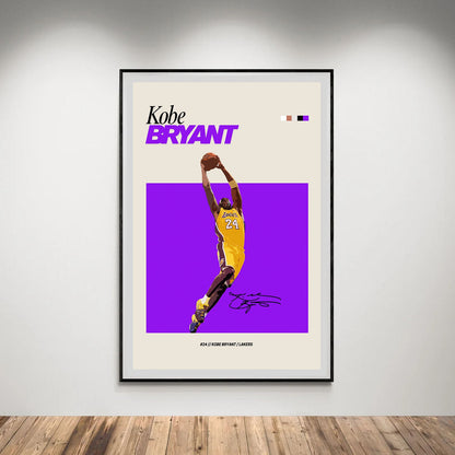Flex Designs Poster Kobe Bryant NBA FlexM 8 x 10" Home Goods - Sports  Poster