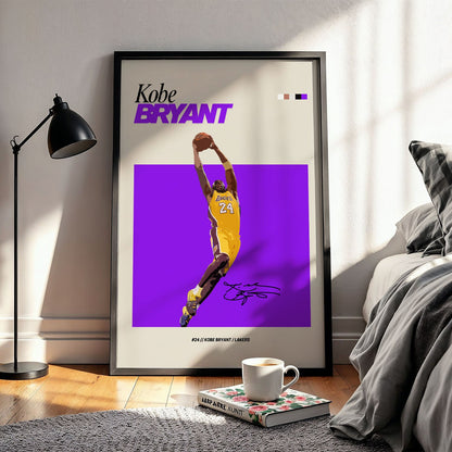 Flex Designs Poster Kobe Bryant NBA FlexM 5 x 7" Home Goods - Sports  Poster