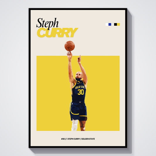 Flex Designs Poster Steph Curry NBA FlexM 5 x 7" Home Goods - Sports  Poster