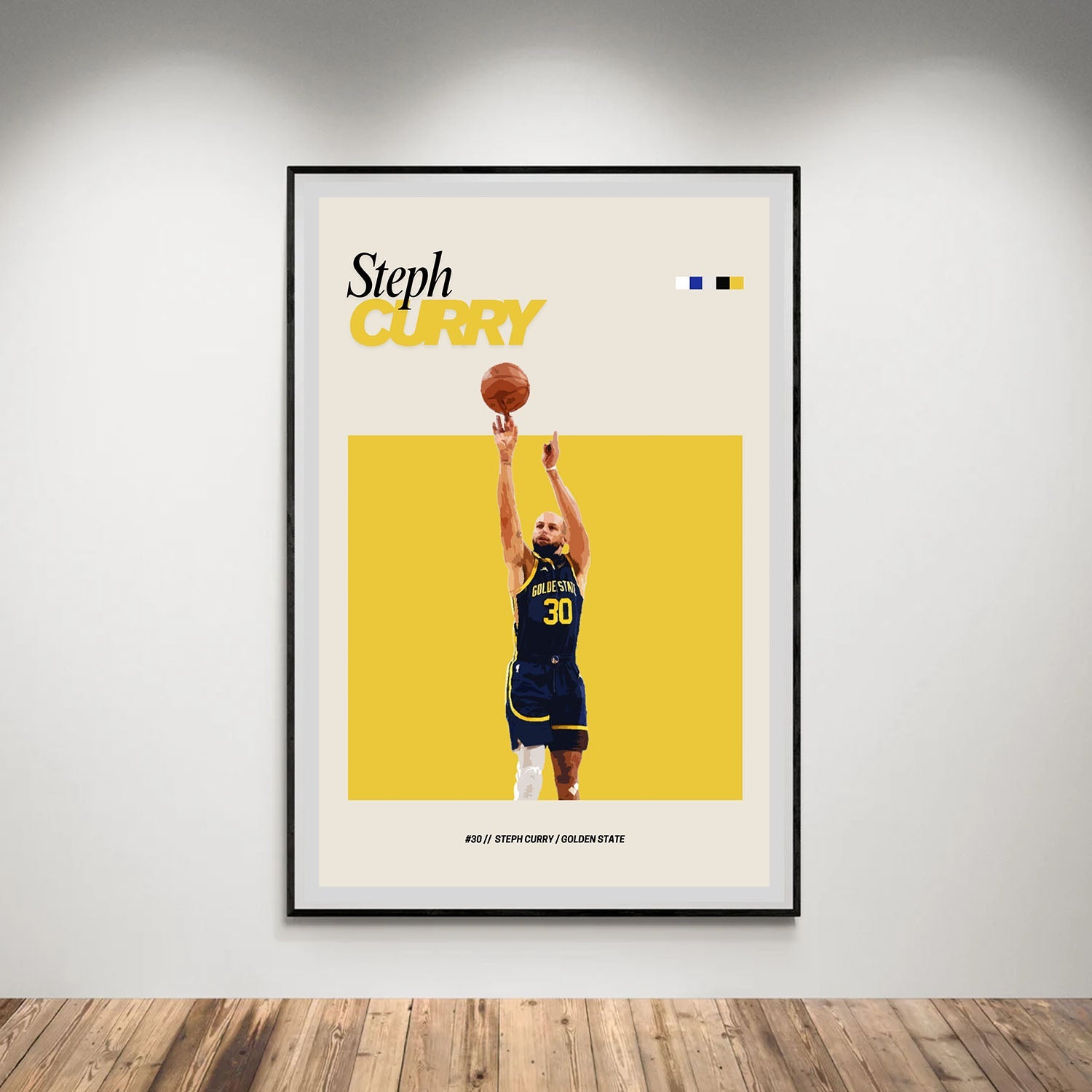 Flex Designs Poster Steph Curry NBA FlexM 8 x 10" Home Goods - Sports  Poster