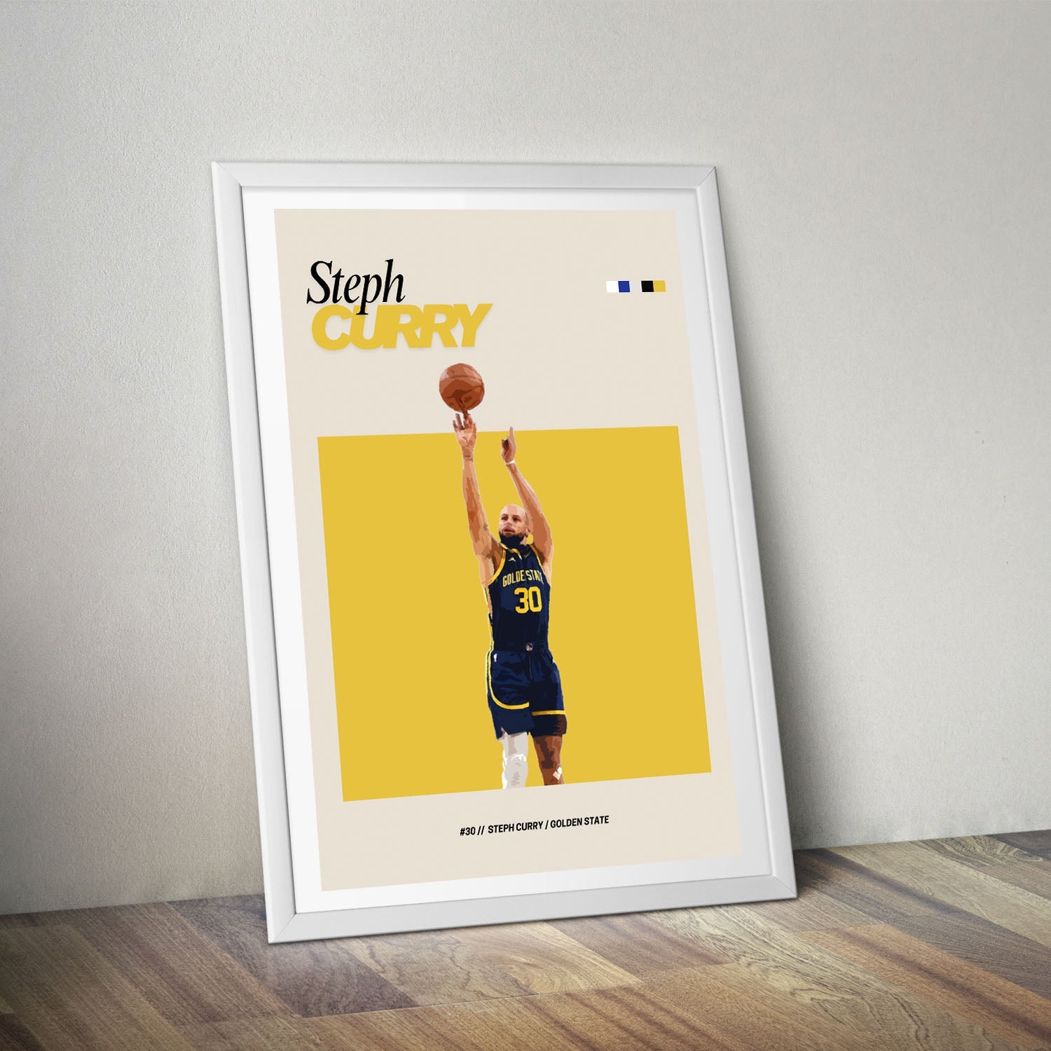 Flex Designs Poster Steph Curry NBA FlexM 8 x 10" Home Goods - Sports  Poster