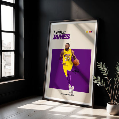 Flex Designs Poster Lebron James NBA FlexM 8 x 10" Home Goods - Sports  Poster