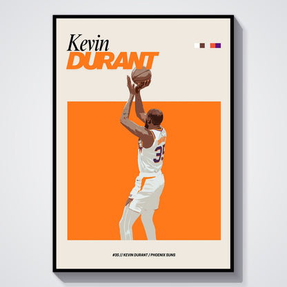 Flex Designs Poster Kevin Durant NBA FlexM 5 x 7" Home Goods - Sports  Poster