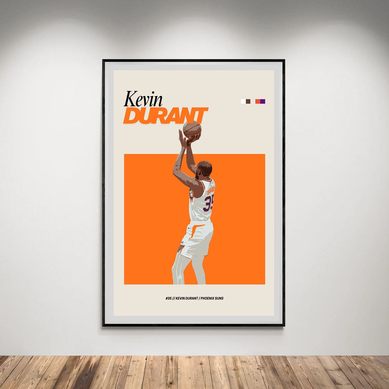 Flex Designs Poster Kevin Durant NBA FlexM 8 x 10" Home Goods - Sports  Poster