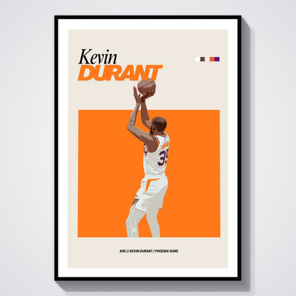 Flex Designs Poster Kevin Durant NBA FlexM 8 x 10" Home Goods - Sports  Poster