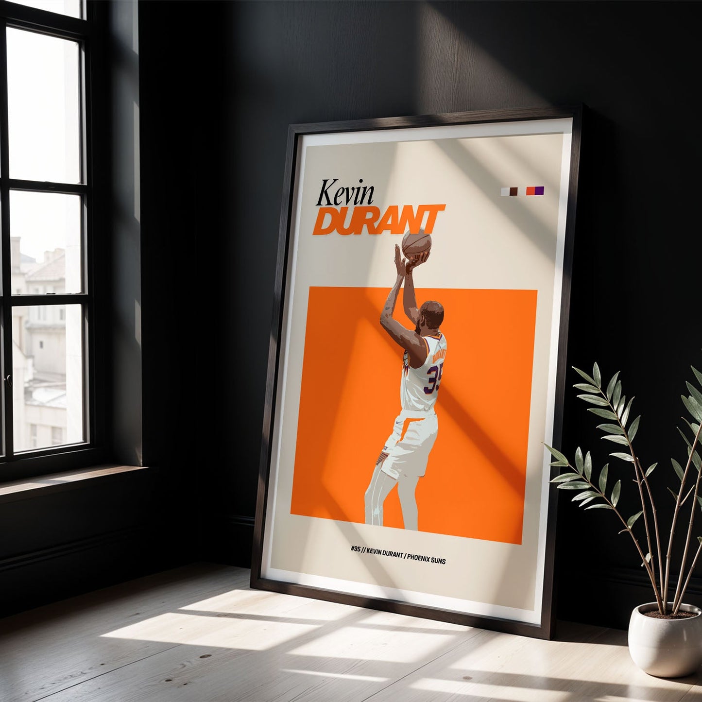 Flex Designs Poster Kevin Durant NBA FlexM 8 x 10" Home Goods - Sports  Poster