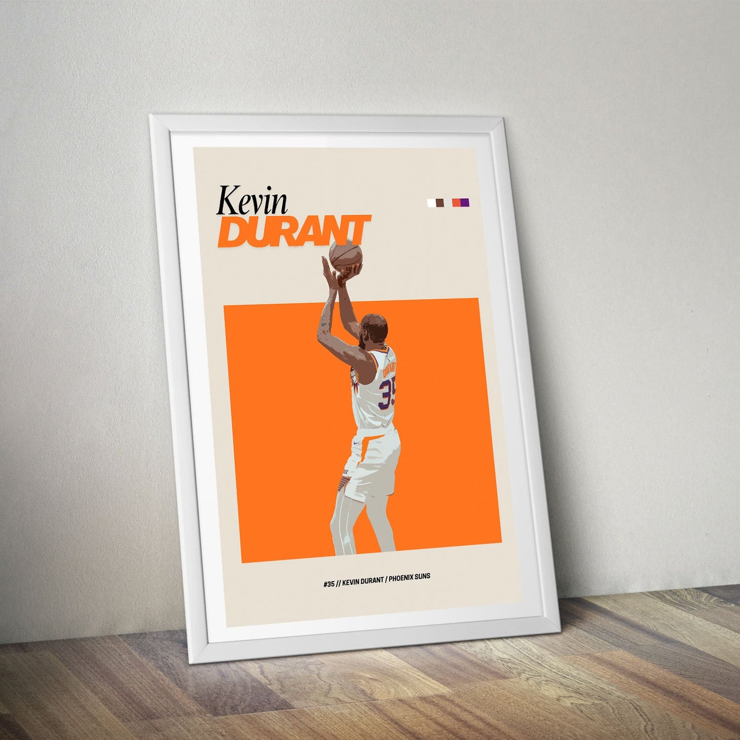 Flex Designs Poster Kevin Durant NBA FlexM 8 x 10" Home Goods - Sports  Poster