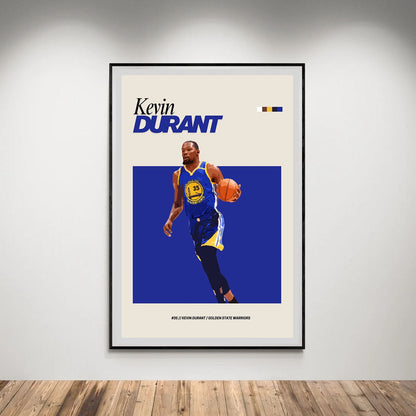 Flex Designs Poster Kevin Durant GS NBA FlexM 8 x 10" Home Goods - Sports  Poster
