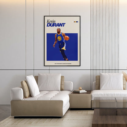 Flex Designs Poster Kevin Durant GS NBA FlexM 5 x 7" Home Goods - Sports  Poster