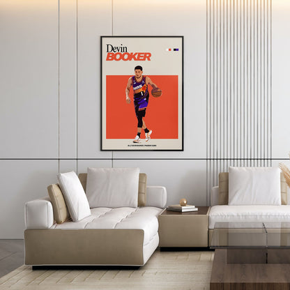 Flex Designs Poster Devin Booker NBA FlexM 5 x 7" Home Goods - Sports  Poster