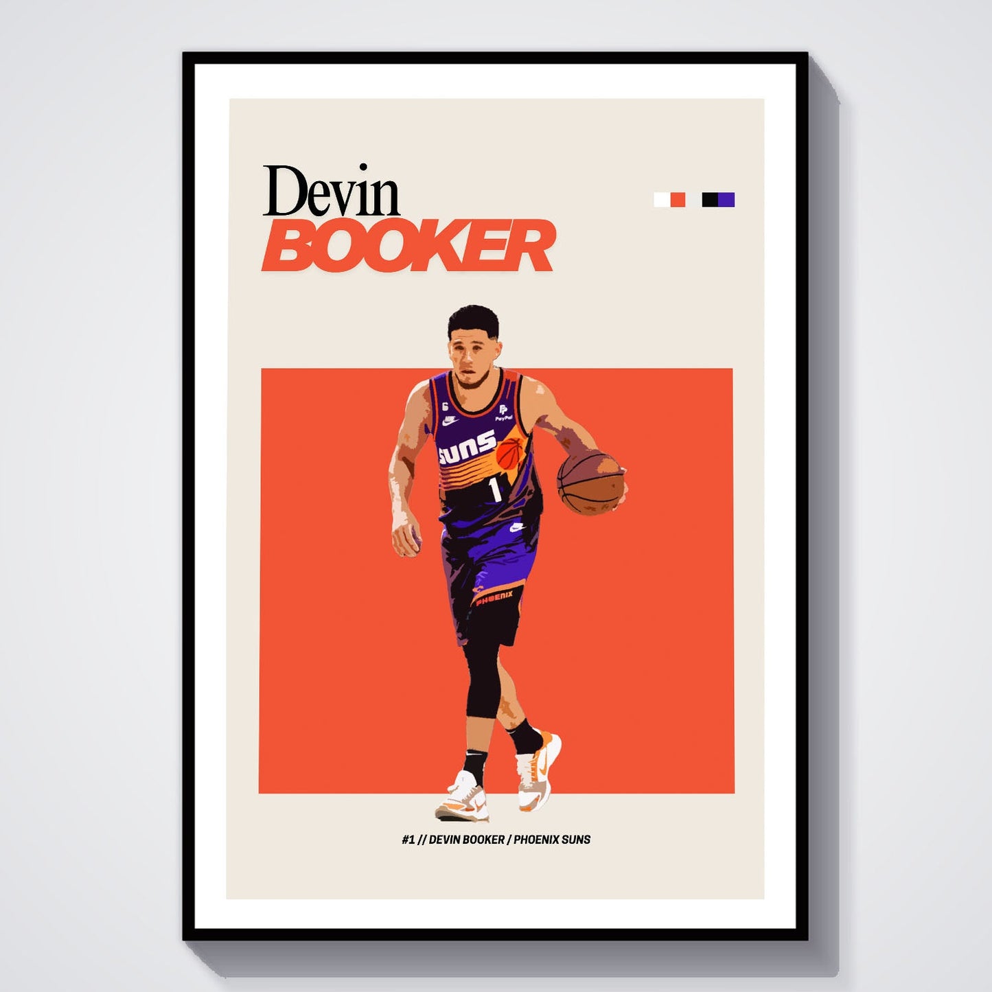 Flex Designs Poster Devin Booker NBA FlexM 8 x 10" Home Goods - Sports  Poster