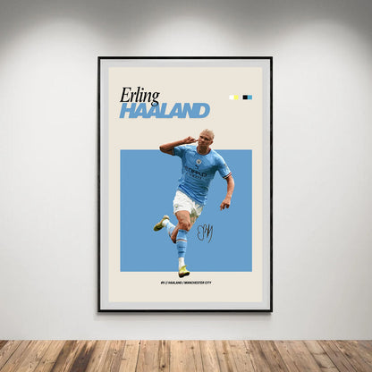 Flex Designs Poster Erling Haaland FlexM 8 x 10" Home Goods - Sports  Poster