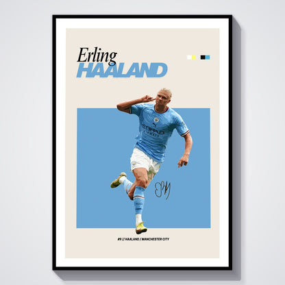 Flex Designs Poster Erling Haaland FlexM 8 x 10" Home Goods - Sports  Poster
