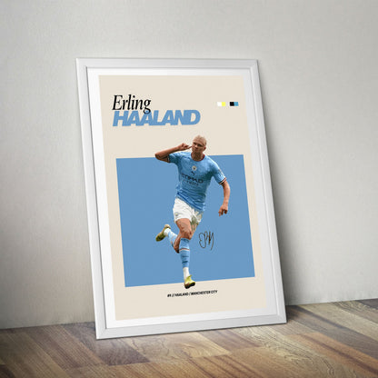 Flex Designs Poster Erling Haaland FlexM 8 x 10" Home Goods - Sports  Poster