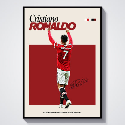 Flex Designs Poster Cristiano Ronaldo FlexM 5 x 7" Home Goods - Sports  Poster