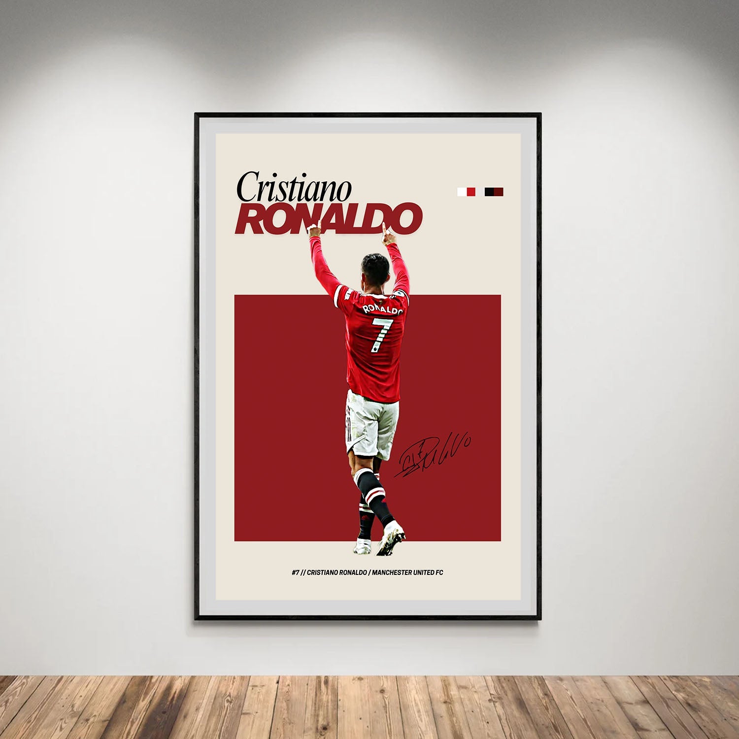 Flex Designs Poster Cristiano Ronaldo FlexM 8 x 10" Home Goods - Sports  Poster
