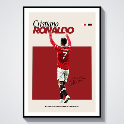 Flex Designs Poster Cristiano Ronaldo FlexM 8 x 10" Home Goods - Sports  Poster