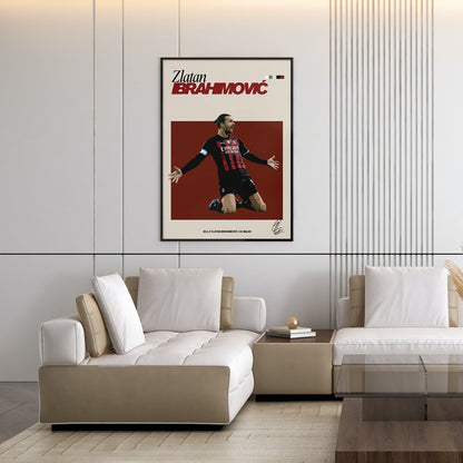 Flex Designs Poster Zlatan Ibrahimovic FlexM 5 x 7" Home Goods - Sports  Poster