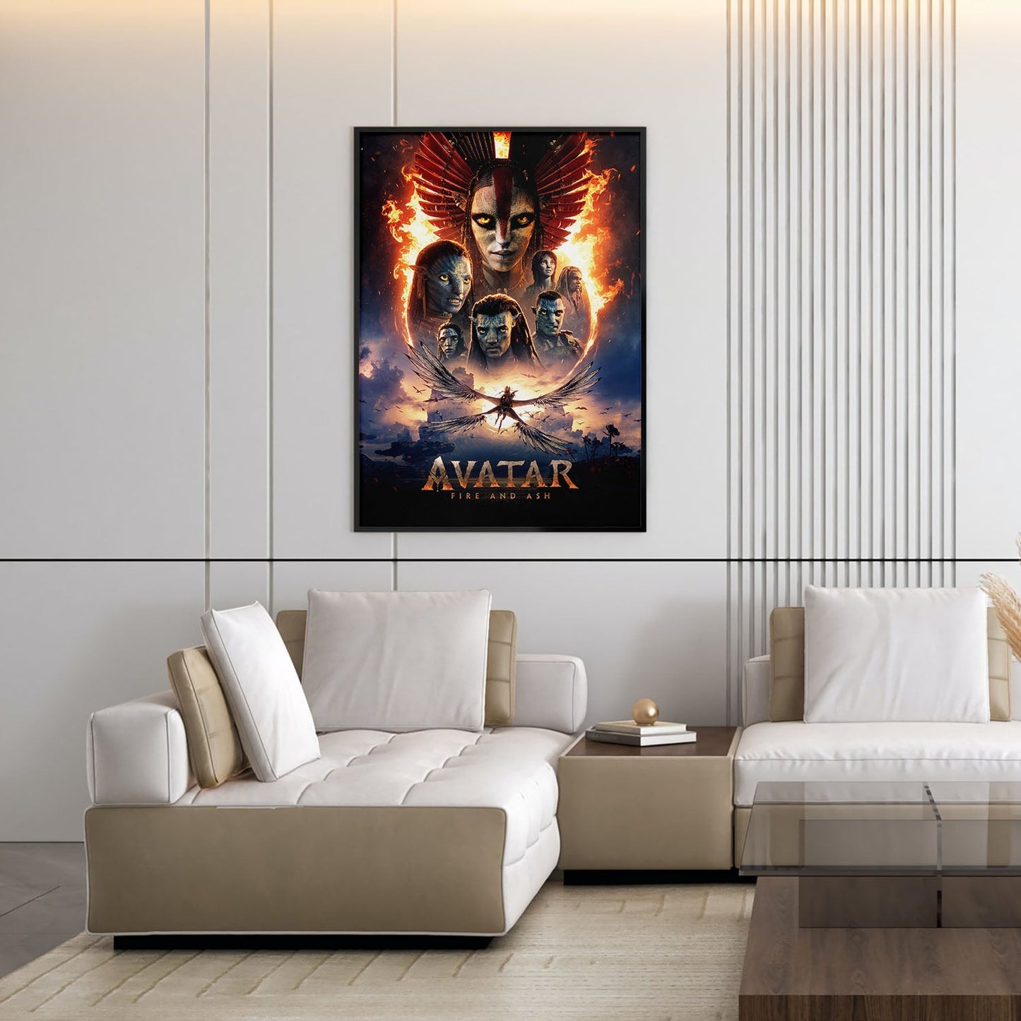 Flex Designs Poster Avatar Fire and Ash Cinematic 5 x 7" Home Goods - Movie 2025 Movie Poster