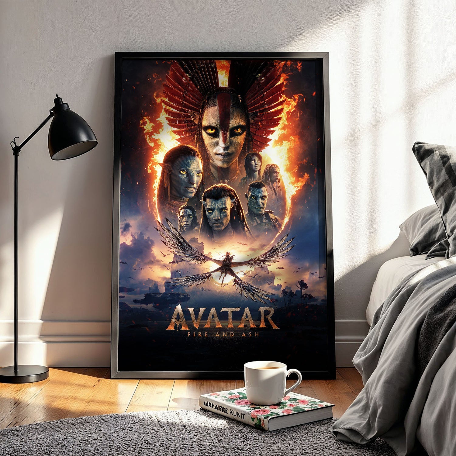 Flex Designs Poster Avatar Fire and Ash Cinematic 5 x 7" Home Goods - Movie 2025 Movie Poster