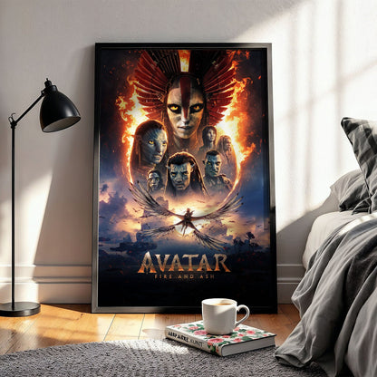 Flex Designs Poster Avatar Fire and Ash Cinematic 5 x 7" Home Goods - Movie 2025 Movie Poster