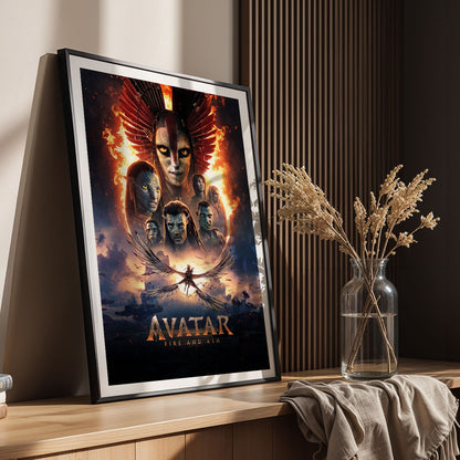 Flex Designs Poster Avatar Fire and Ash Cinematic 5 x 7" Home Goods - Movie 2025 Movie Poster