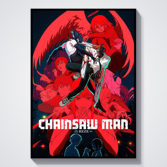 Flex Designs Poster Chainsaw Man Reze Arc 5 x 7" Home Goods - Movie 2025 Movie Poster