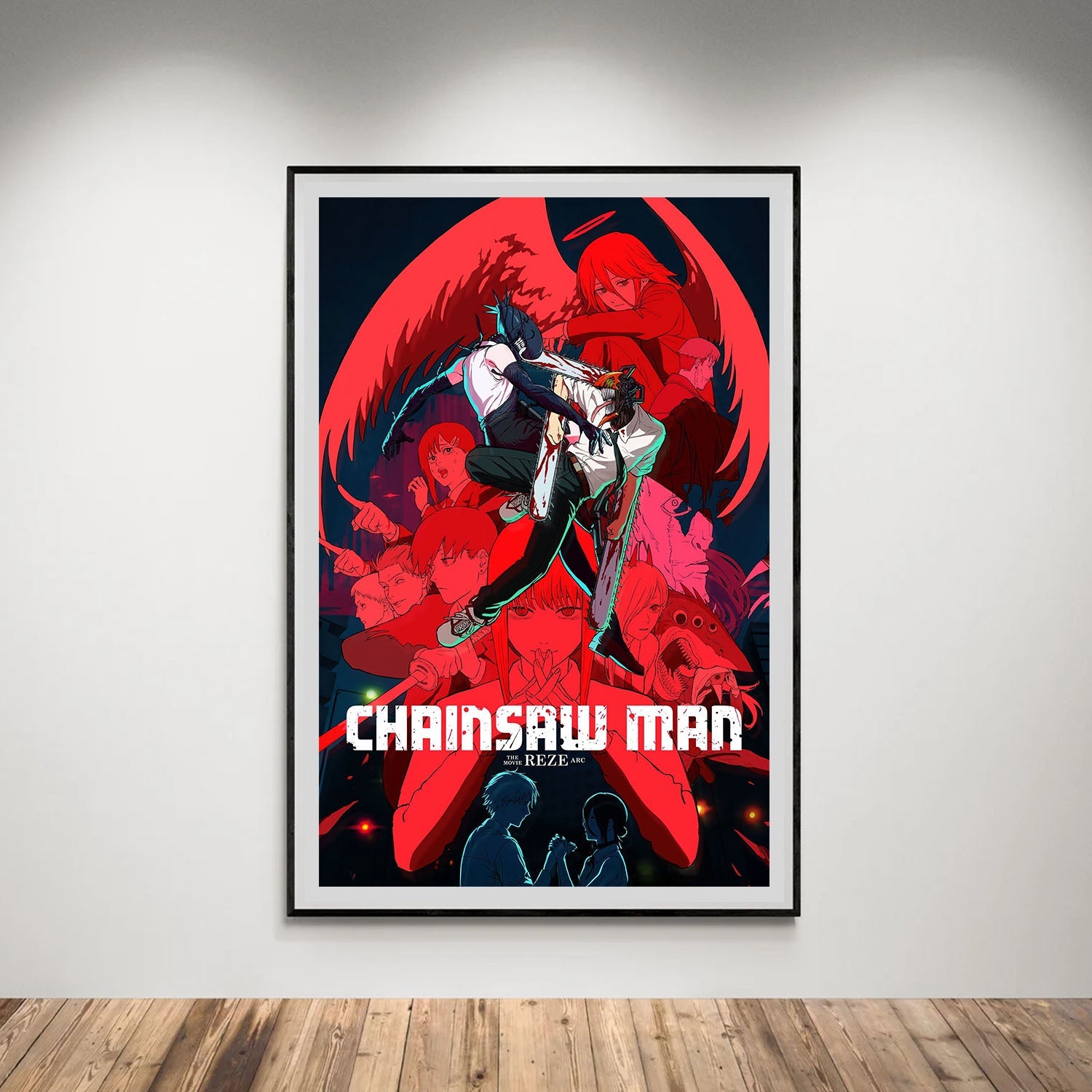 Flex Designs Poster Chainsaw Man Reze Arc 8 x 10" Home Goods - Movie 2025 Movie Poster