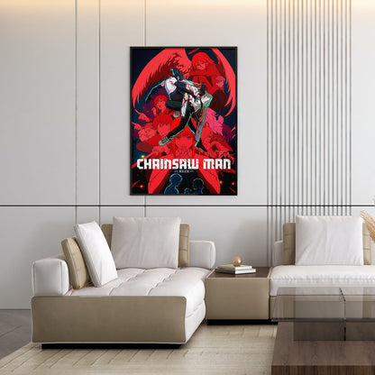 Flex Designs Poster Chainsaw Man Reze Arc 5 x 7" Home Goods - Movie 2025 Movie Poster